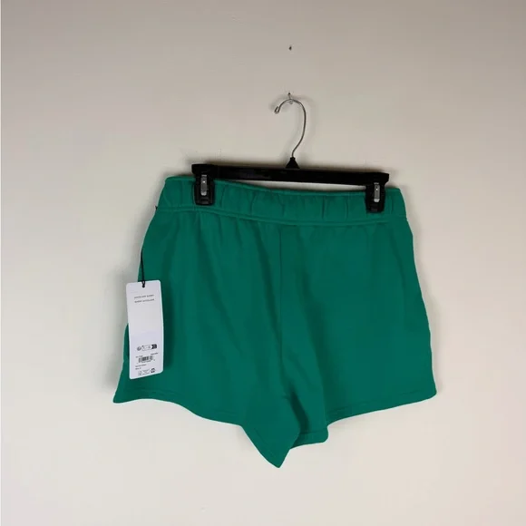 NWT ALO ACCOLADE CREW NECK PULLOVER & SWEAT SHORTS SET Spruce Green Size S - Picture 10 of 12